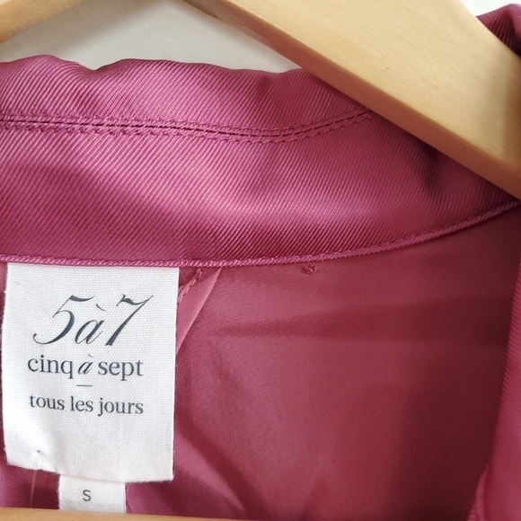 New Cinq A Sept Twill Mathieu Jacket NWT XS - Picture 15 of 16